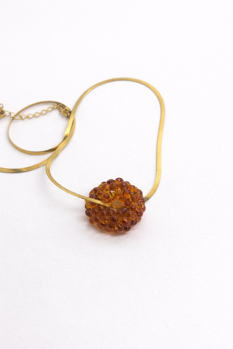 Light Amber Donut