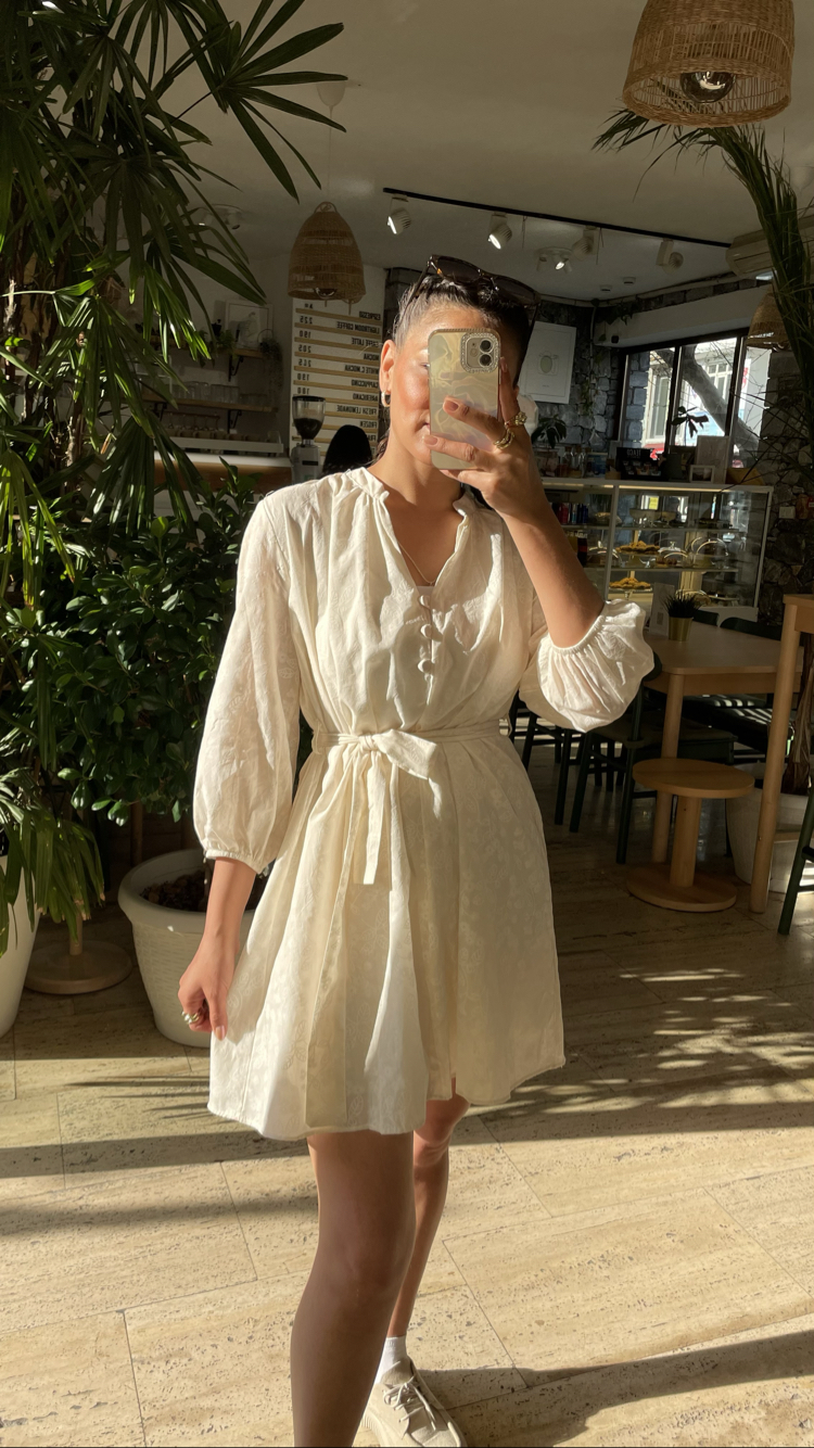 Zr marka model nakış baskı elbise