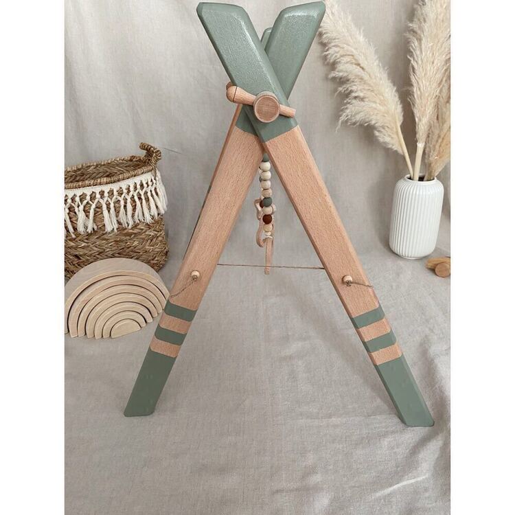 Wood Baby Gym - Adaçayı
