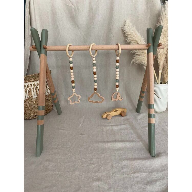 Wood Baby Gym - Adaçayı