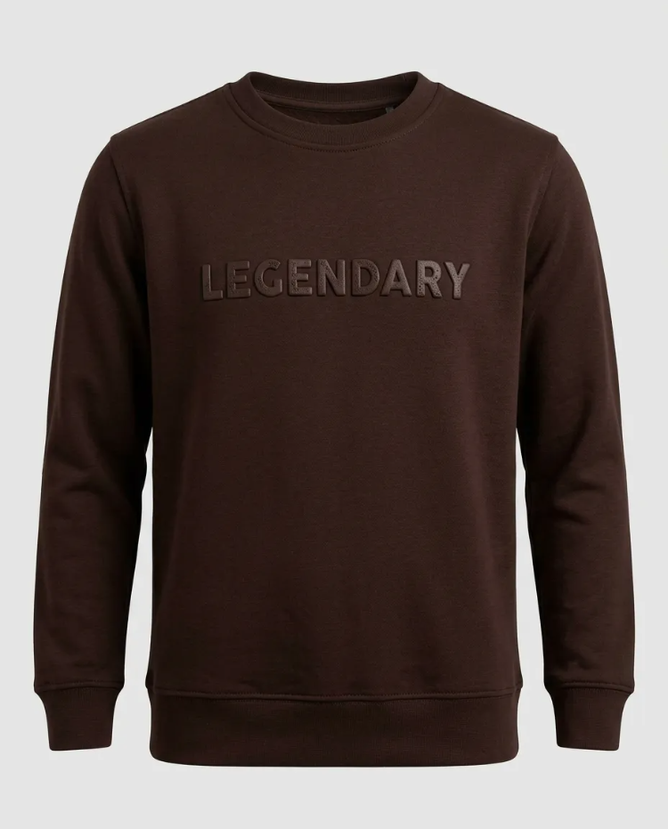 OYSHO SIFIR YAKA LEGENDARY BASKILI SWEATSHİRT  7 / 16 YAŞ