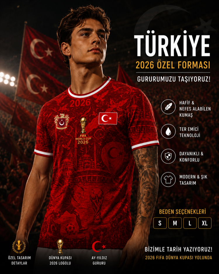 2026 Dünya Kupası Türkiye Özel Forması