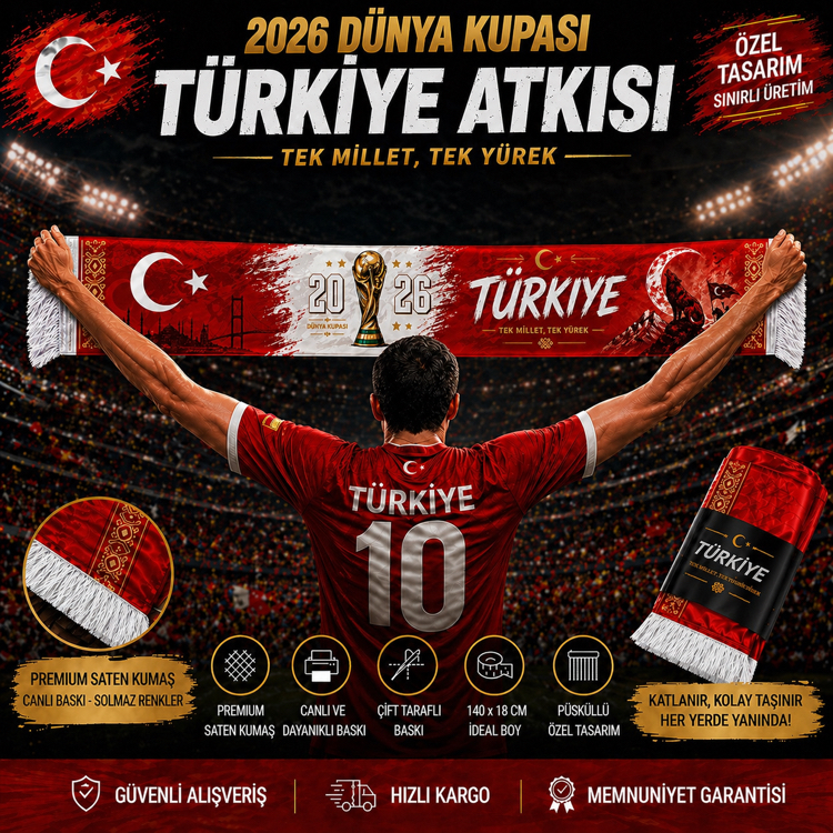2026 Dünya Kupası Türkiye Atkısı