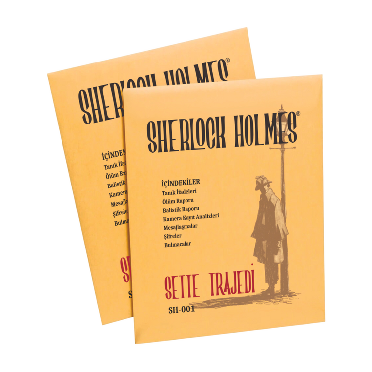 SHERLOCK HOLMES DEDEKTİFLİK OYUNU - SH001 SETTE TRAJEDİ