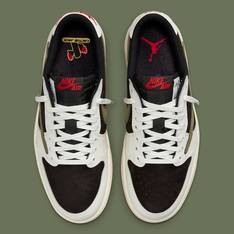 Travis Scott x Air Jordan 1 Low OG “Olive”  
