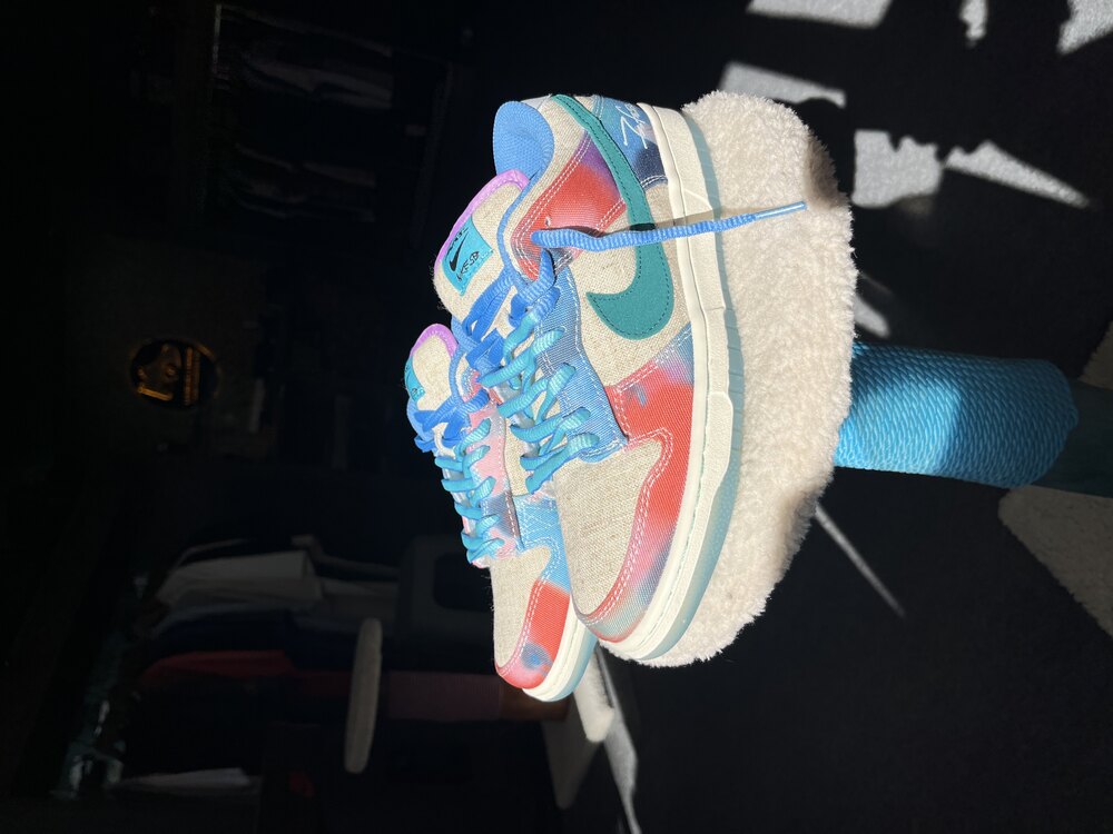 Nike SB Dunk Low Futura Laboratories Bleached Aqua