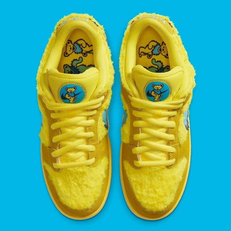 Grateful Dead x Nike SB Dunk Low “Yellow” 