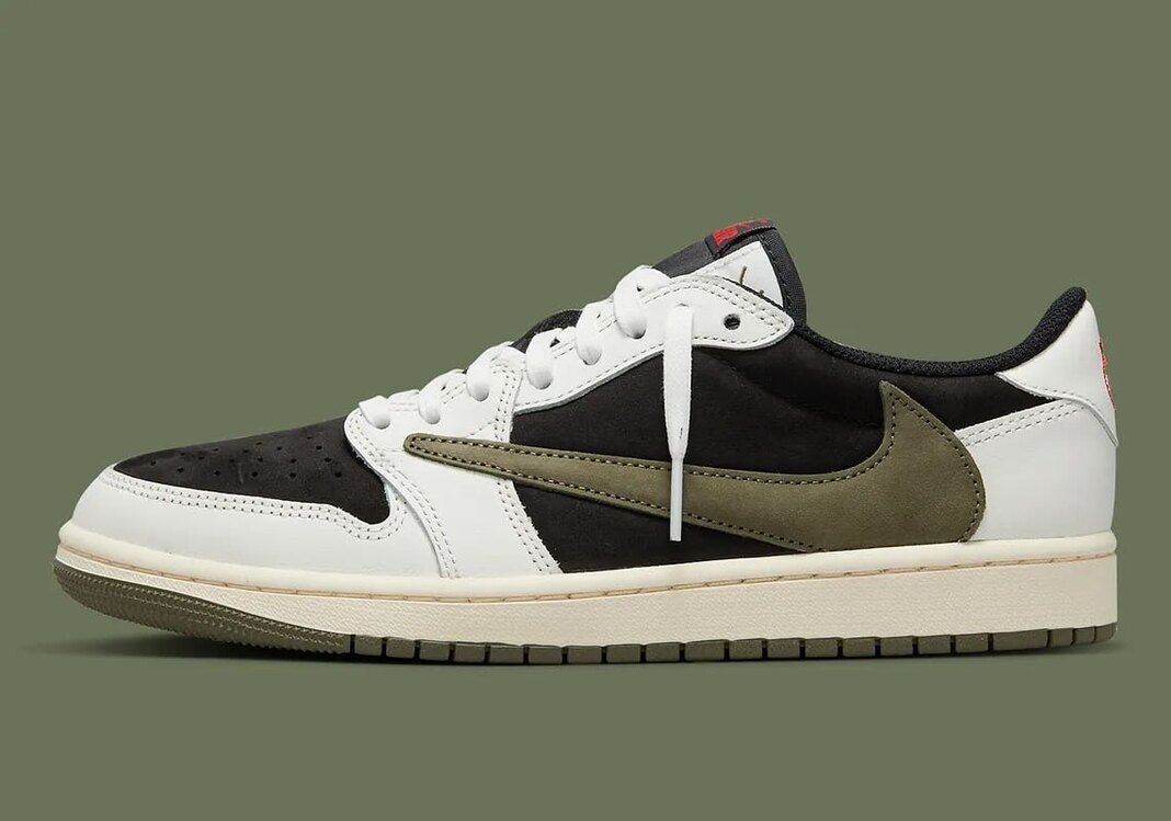 Travis Scott x Air Jordan 1 Low OG “Olive”  