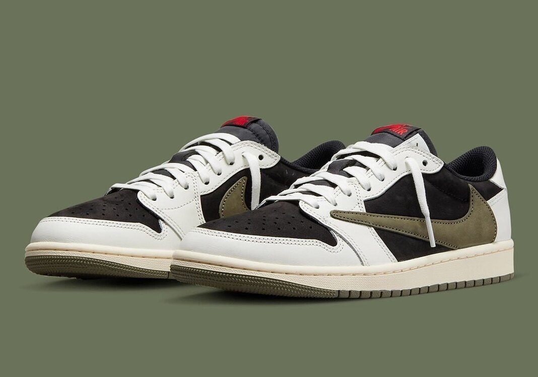 Travis Scott x Air Jordan 1 Low OG “Olive”  