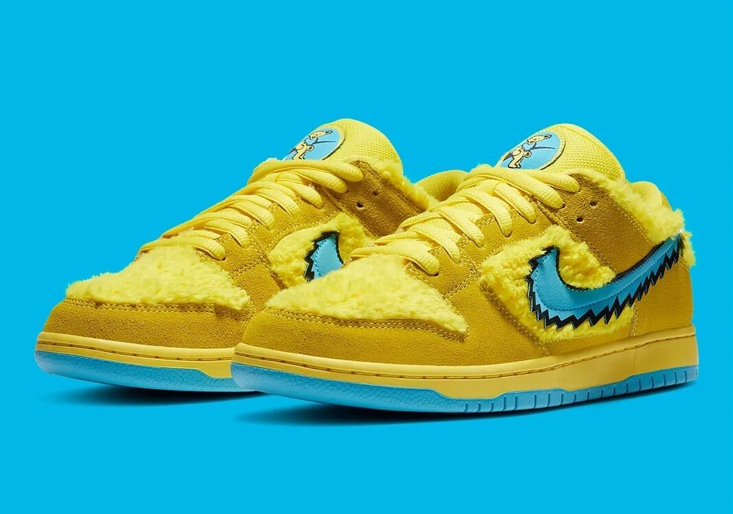 Grateful Dead x Nike SB Dunk Low “Yellow” 