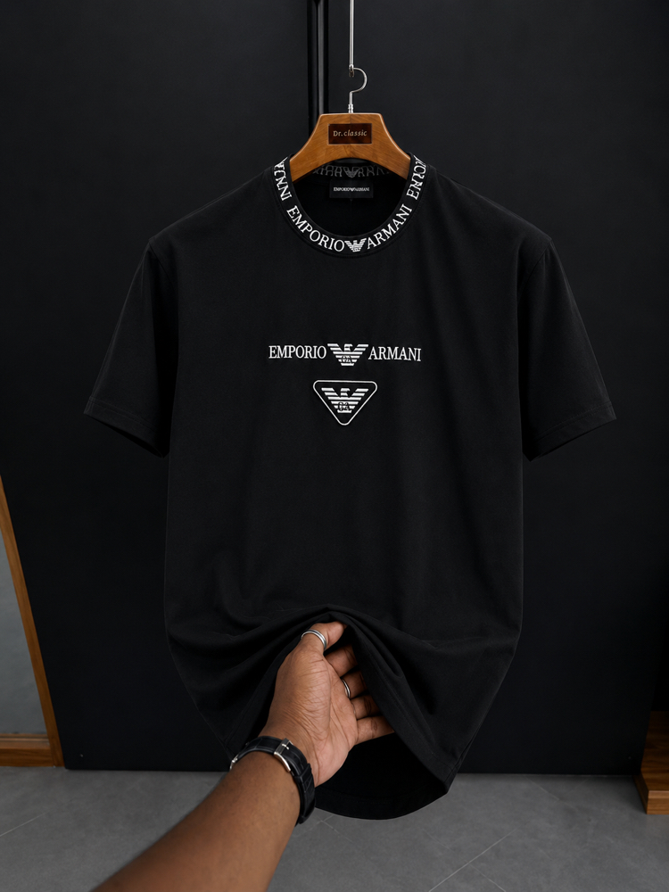 Armani Siyah Premium T-shirt