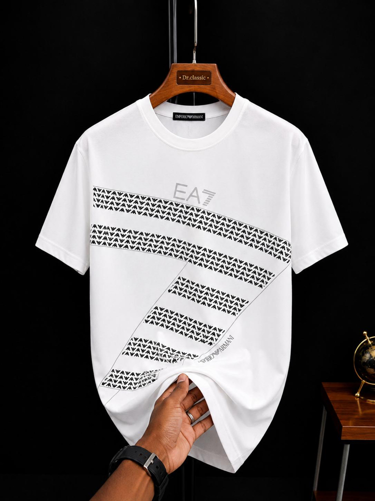 EA7 Beyaz Premium T-shirt