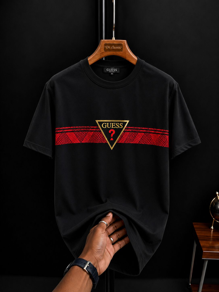 GUESS Siyah Premium T-shirt