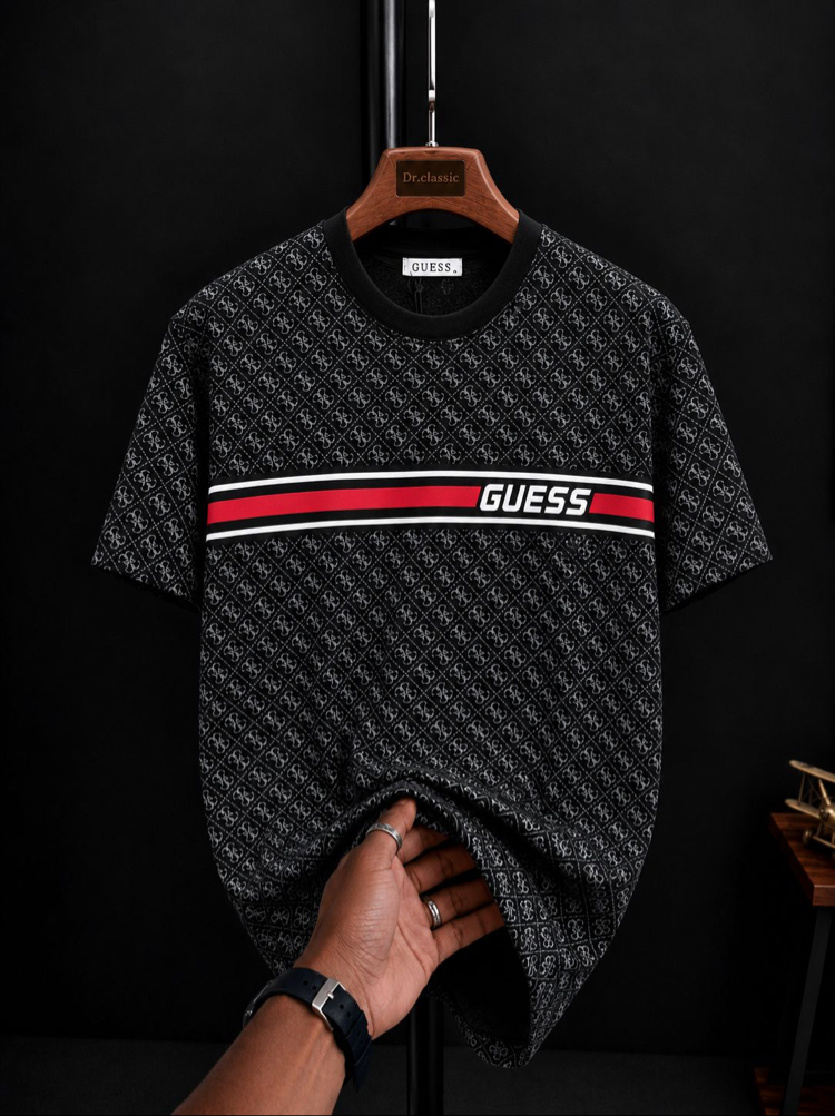 GUESS Siyah Premium T-shirt