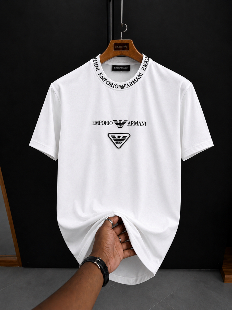 Armani Beyaz Premium T-shirt
