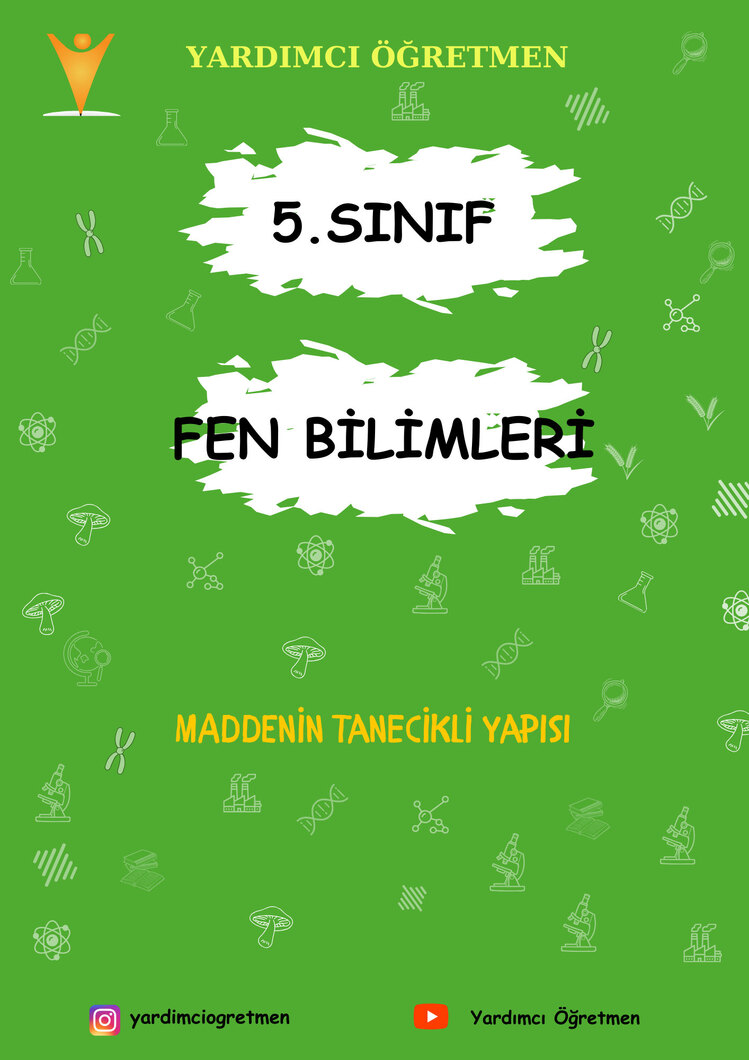 5.Sınıf Maddenin Tanecikli Yapısı