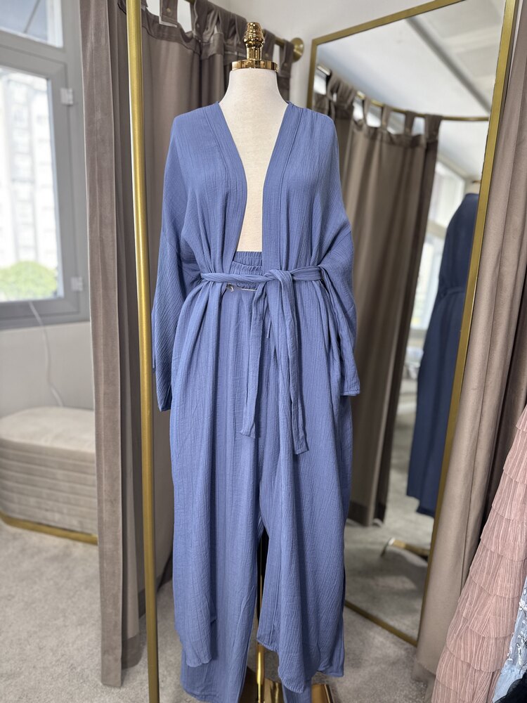 Kimono takım / mavi