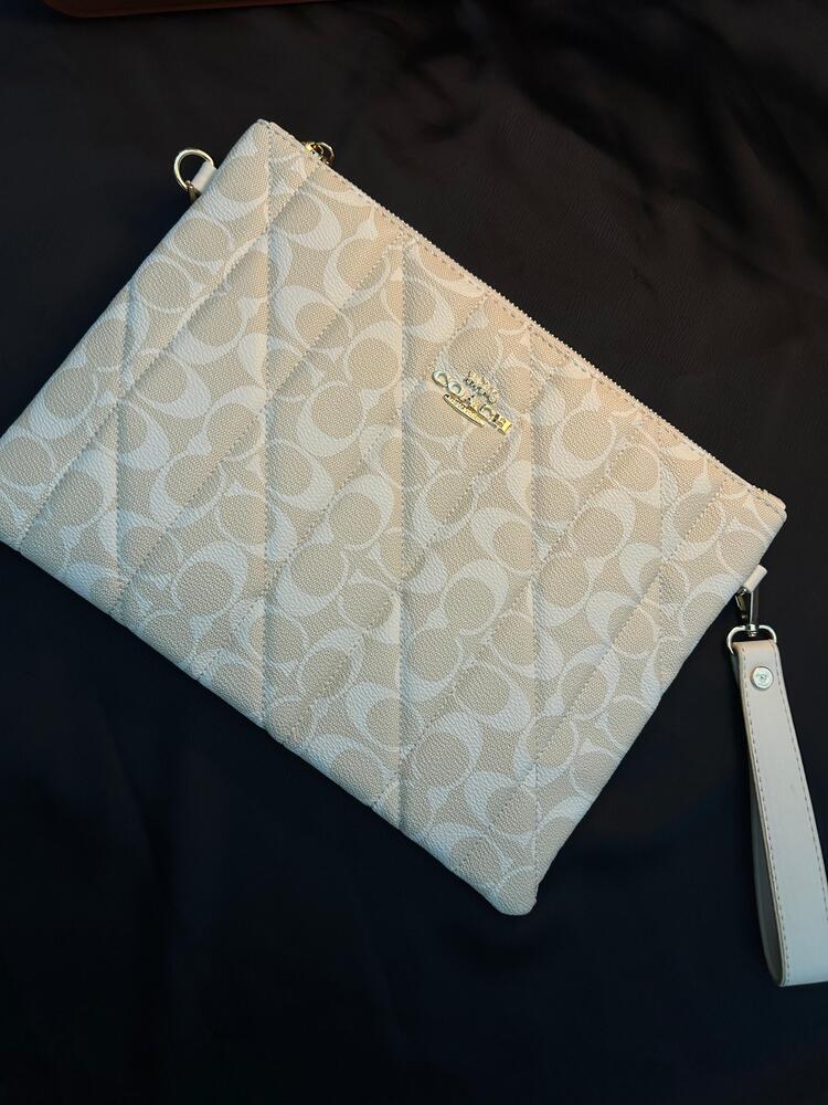 Coach Quilted Clutch