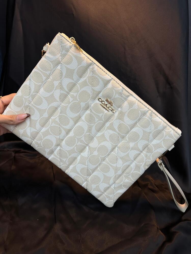 Coach Quilted Clutch