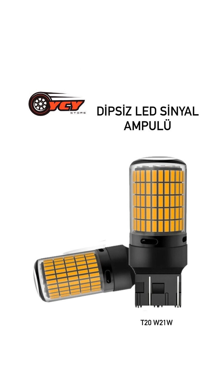 T20 LED SİNYAL AMPULÜ DİPSİZ