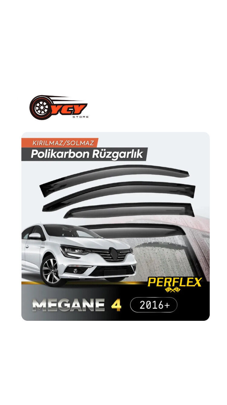 MEGANE 4 CAM RÜZGARLIK