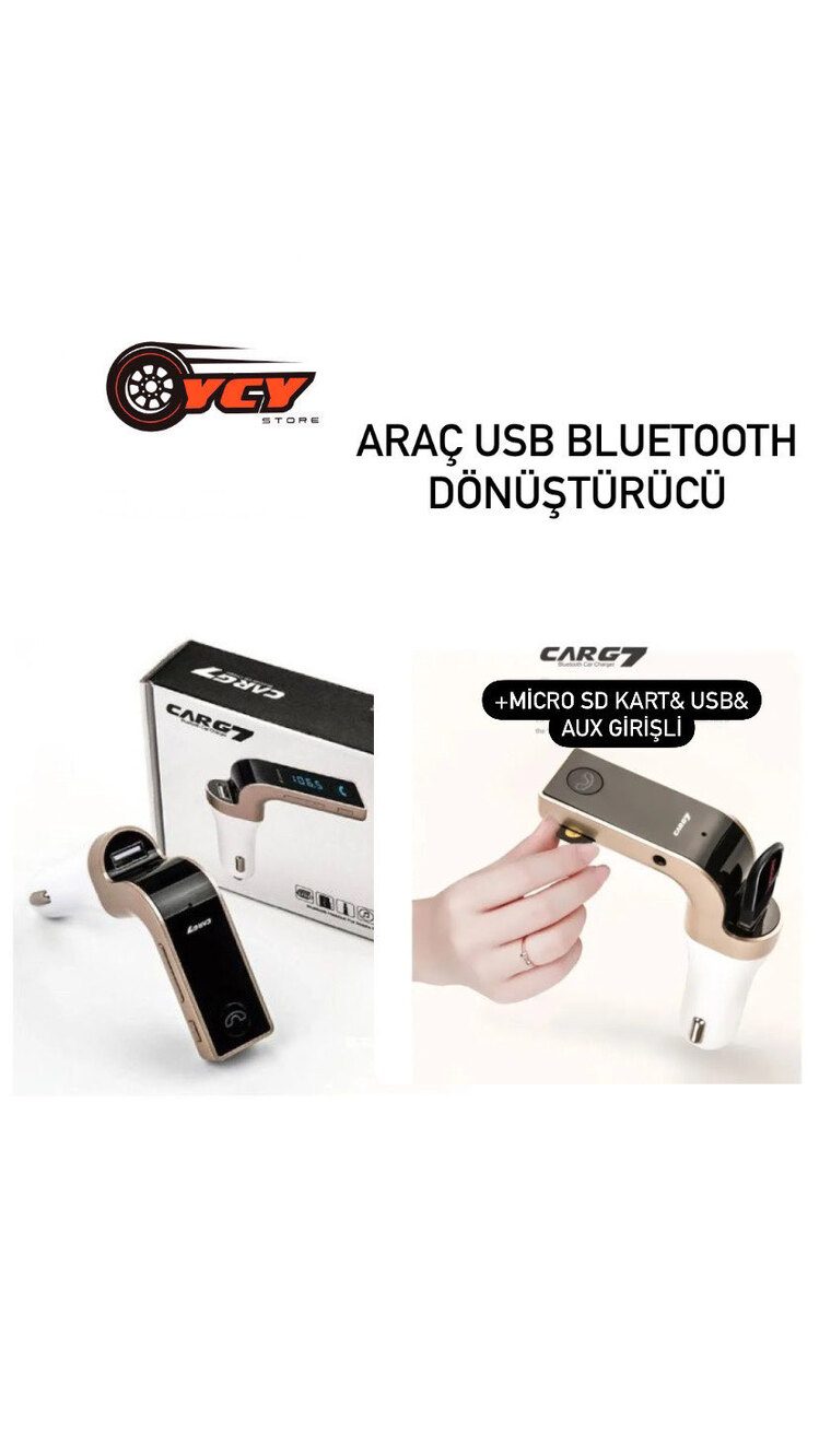 ÇAKMAKLIK BLUETOOTH & USB TRANSMİTTER