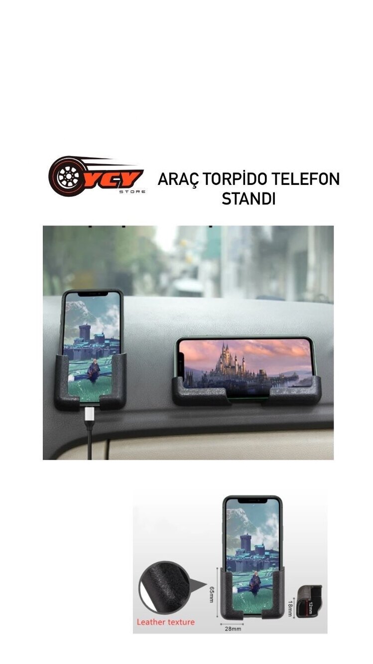 ARAÇ TORPİDO TELEFON STANDI