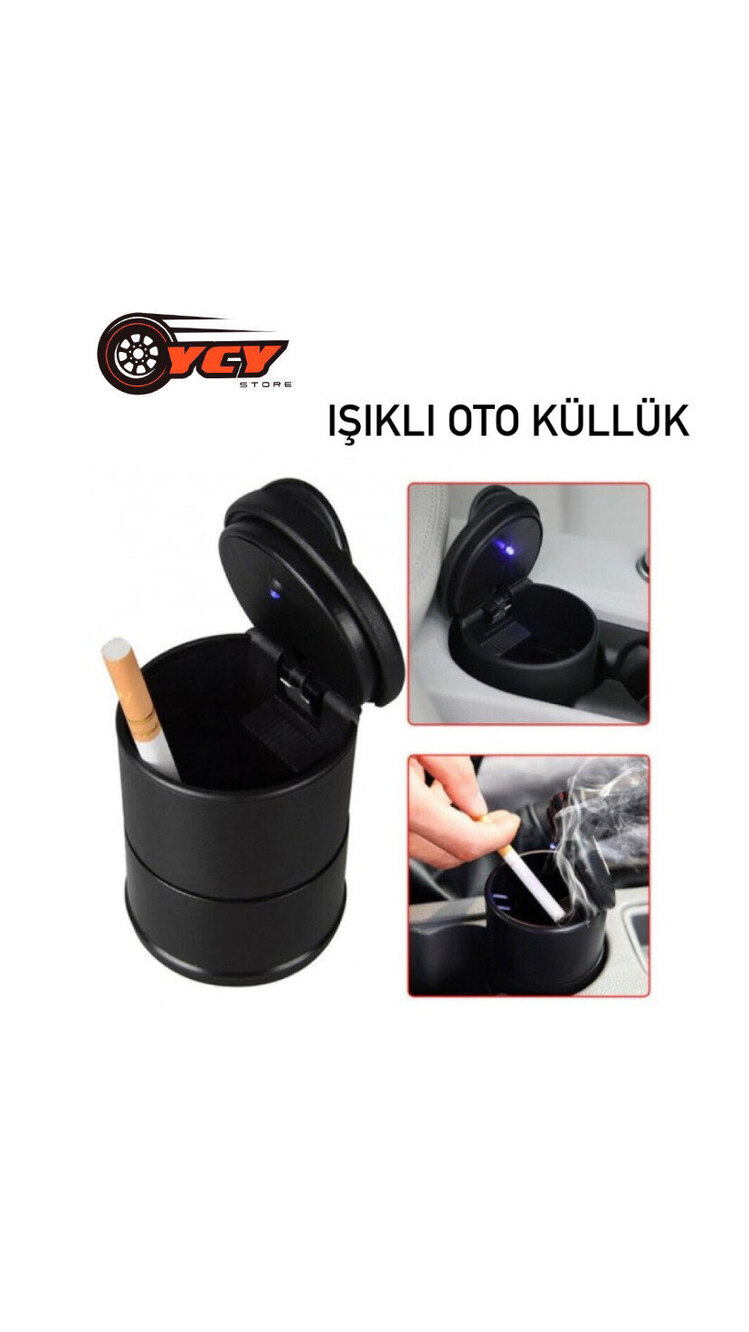 IŞIKLI OTO KÜLLÜK (bardaklık)