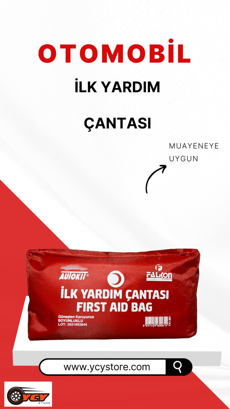 İlk Yardım Çantası (muayene uyumlu)