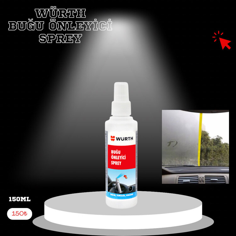 WÜRTH BUĞU ÖNLEYİCİ SPREY 150ml