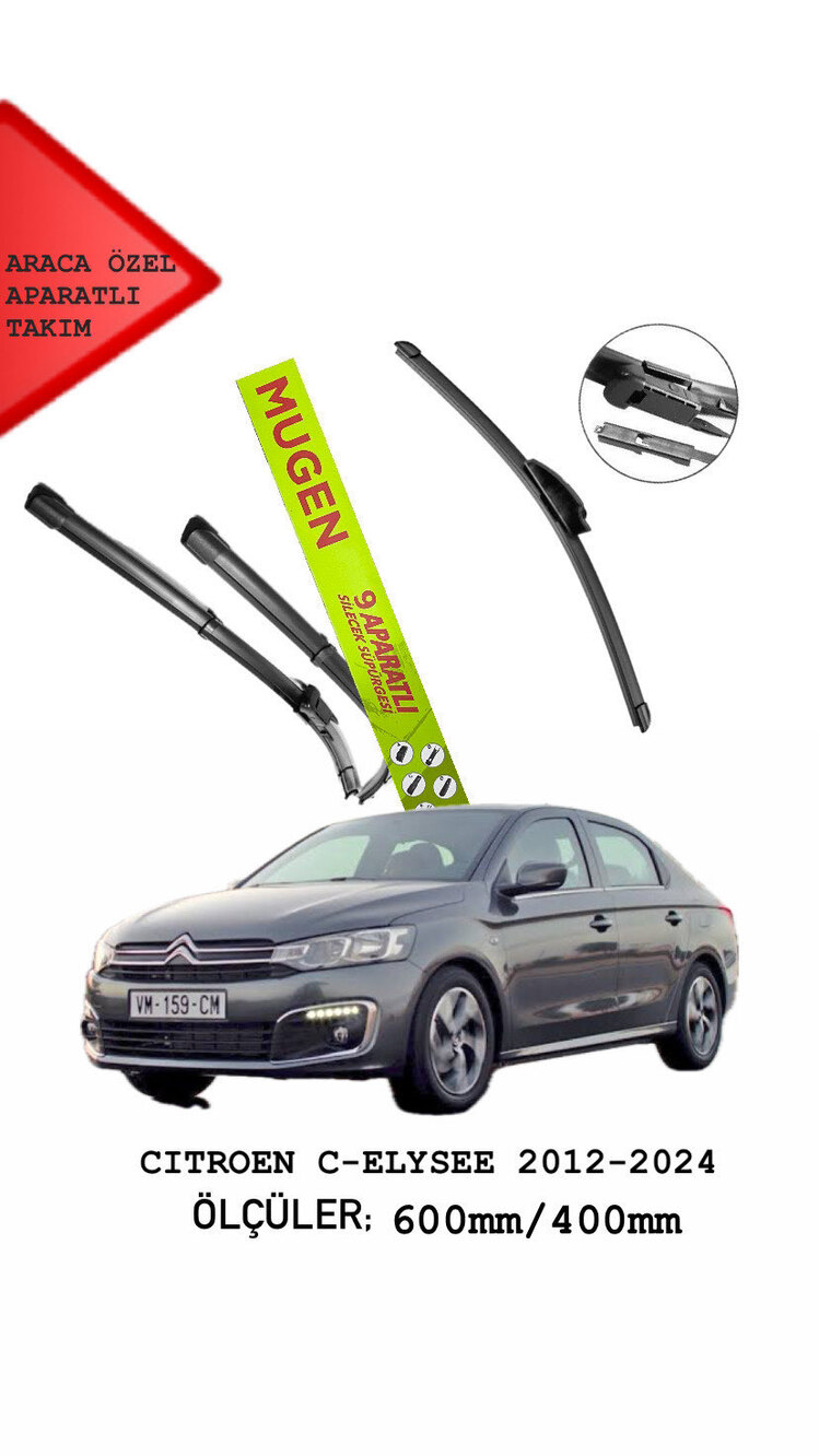 CITROEN C-ELYSEE 2012-2024 SİLECEK TAKIM