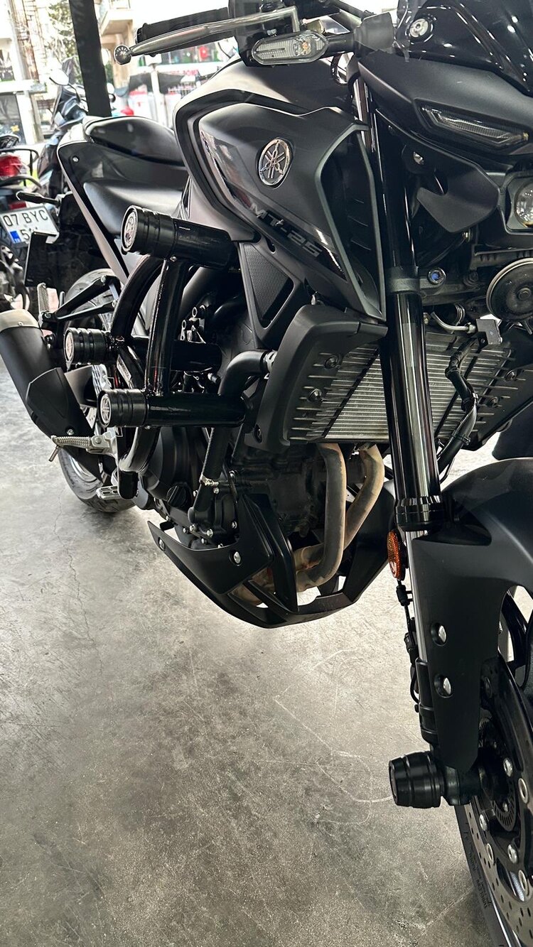 YAMAHA MT25 6LI KORUMA DEMİRİ 2014-2024 SİYAH