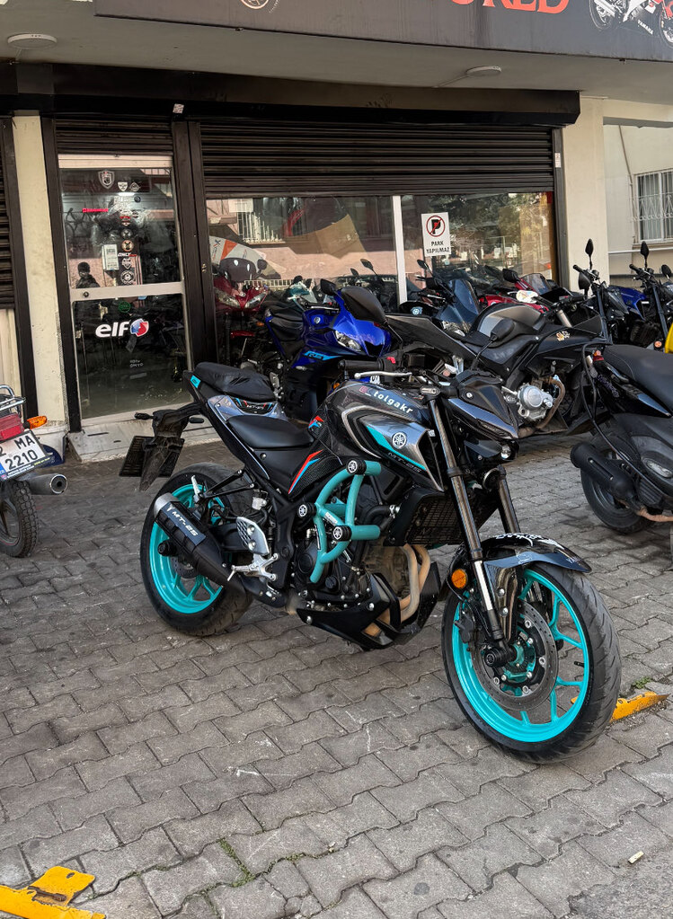 YAMAHA MT25 6LI KORUMA DEMİRİ 2014-2024 TURKUAZ
