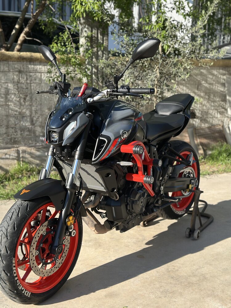 YAMAHA MT07 6LI KORUMA DEMİRİ 2014-2024 ICE FLUO