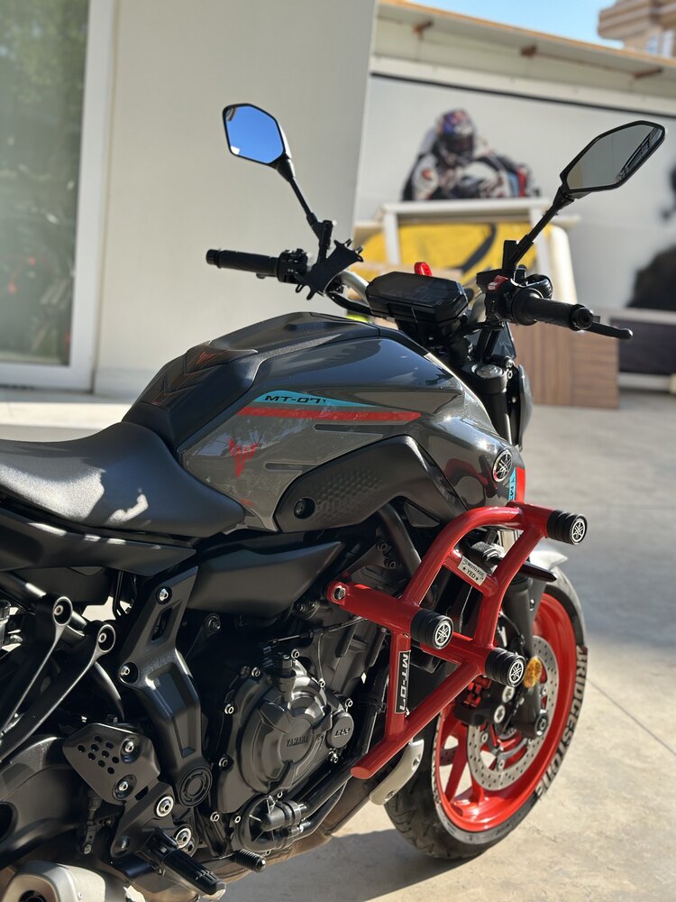 YAMAHA MT07 6LI KORUMA DEMİRİ 2014-2024 ICE FLUO