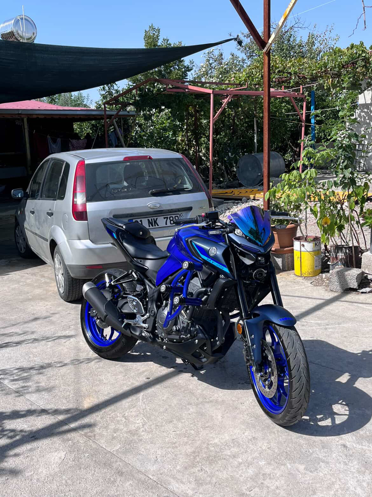 YAMAHA MT25 6LI KORUMA DEMİRİ 2014-2024 MAVİ