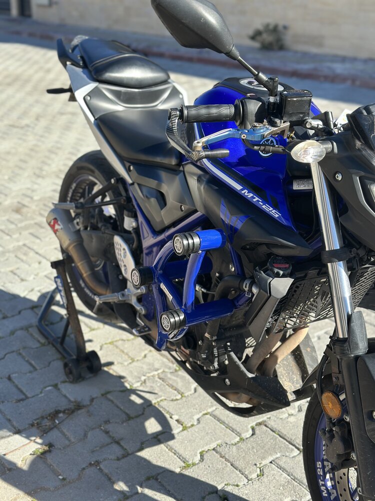 YAMAHA MT25 6LI KORUMA DEMİRİ 2014-2024 MAVİ