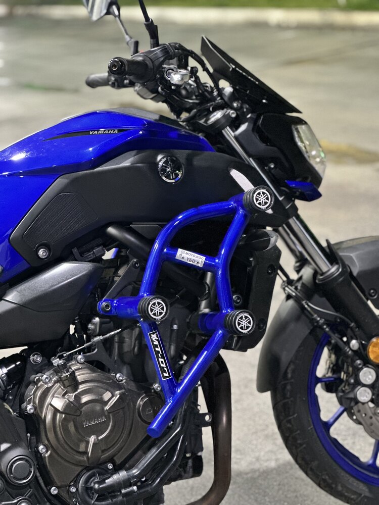YAMAHA MT07 6LI KORUMA DEMİRİ 2014-2024 MAVİ