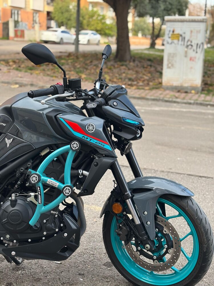 YAMAHA MT25 6LI KORUMA DEMİRİ 2014-2024 TURKUAZ