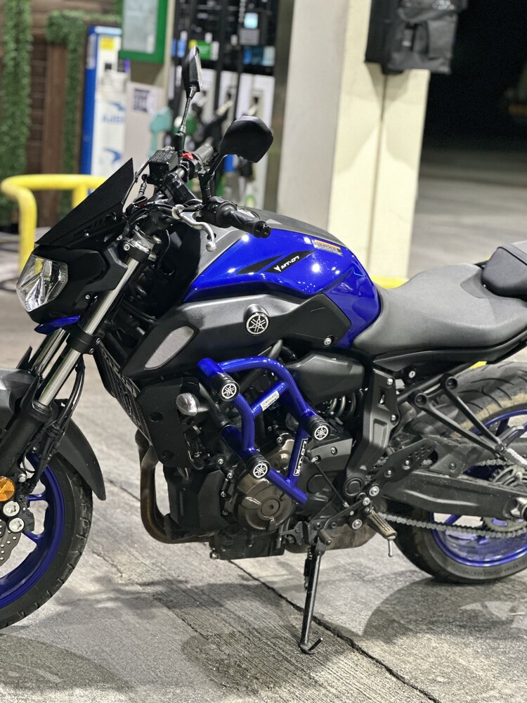 YAMAHA MT07 6LI KORUMA DEMİRİ 2014-2024 MAVİ