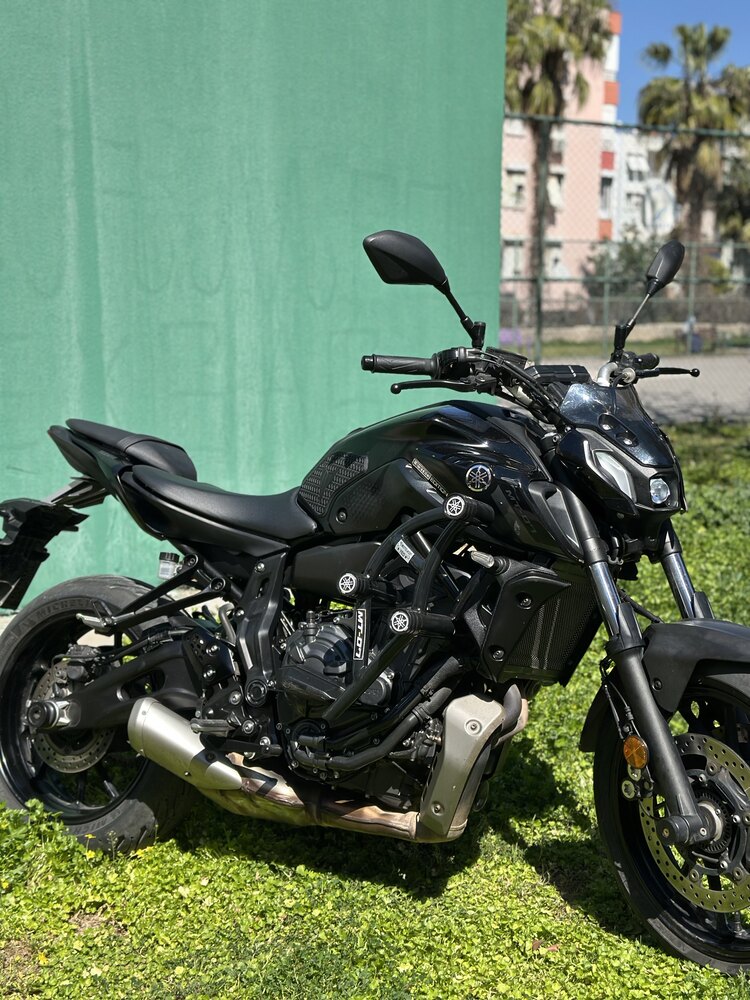 YAMAHA MT07 6LI KORUMA DEMİRİ 2014-2024 SİYAH