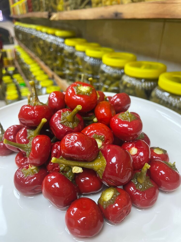 1 KG KİRAZ BİBER TURŞUSU