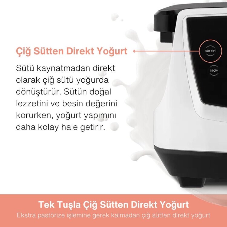 FAKİR ÇİĞ SÜTTEN YOĞURT YAPMA MAKİNESİ VE PASTÖRİZASYON