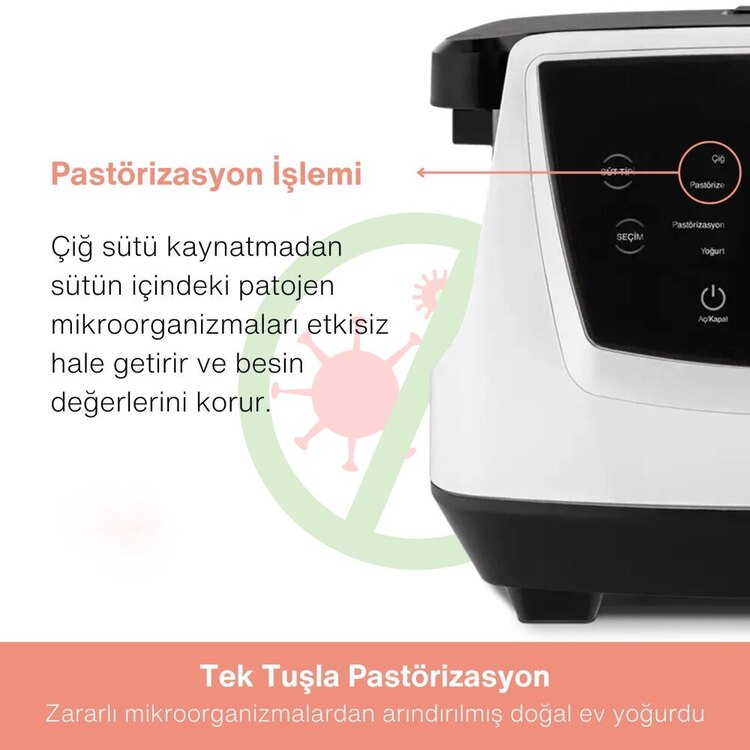 FAKİR ÇİĞ SÜTTEN YOĞURT YAPMA MAKİNESİ VE PASTÖRİZASYON