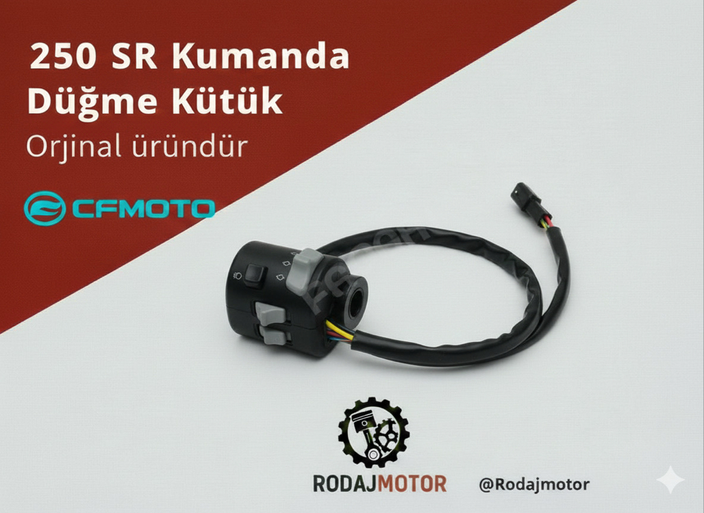 CF MOTO 250 SR KUMANDA DÜĞME KÜTÜK