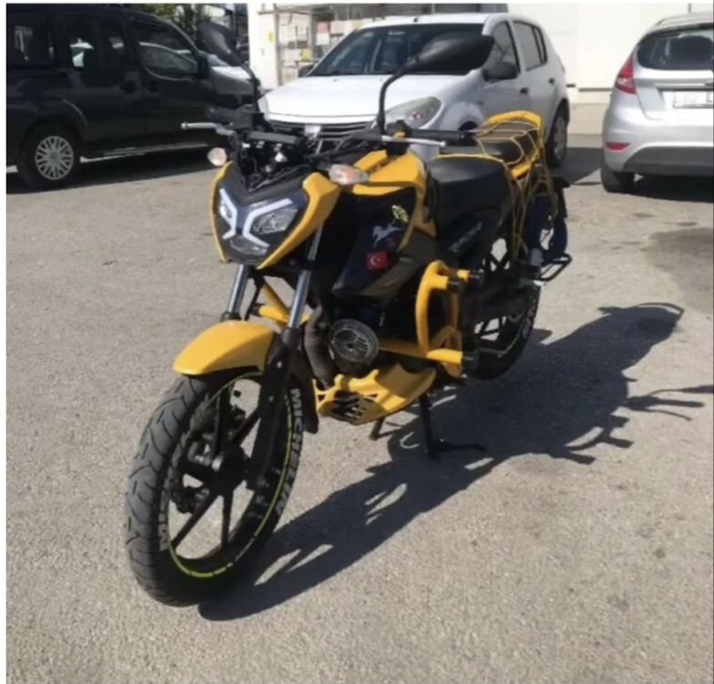 TVS RAİDER 125 CC ÖN ARKA KORUMA DEMİRİ SET 