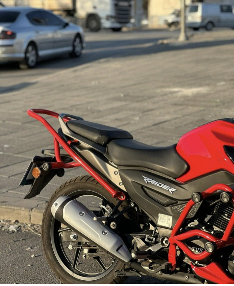 TVS RAİDER 125 CC ÖN ARKA KORUMA DEMİRİ SET 