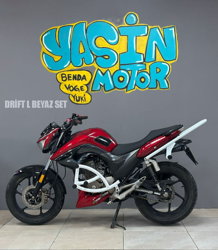 DRİFT L 125 CC ÖZEL ÜRETİM 6 TAKOZLU ÖN ARKA KORUMA DEMİRİ 
