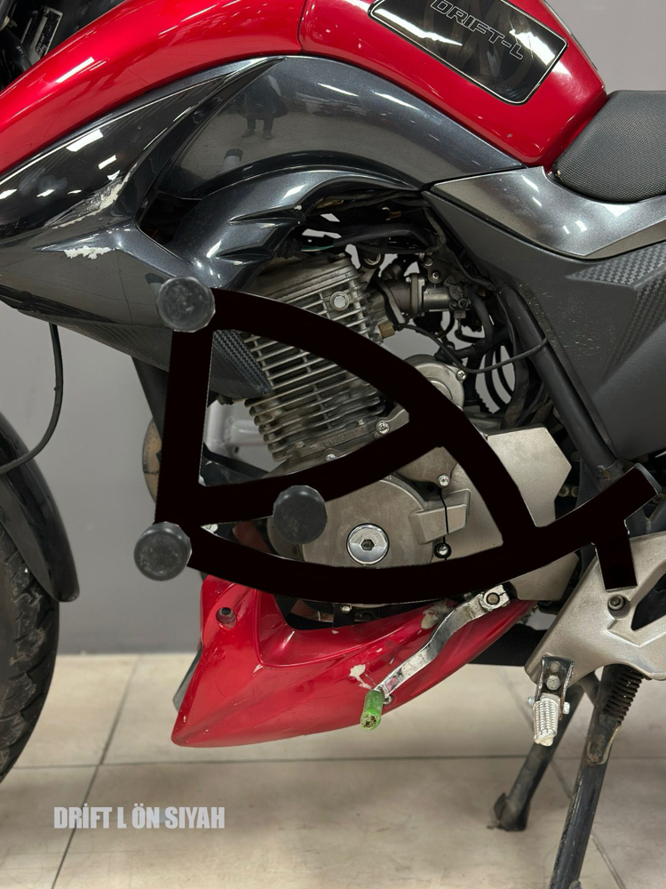 DRİFT L 125 CC ÖZEL ÜRETİM 6 TAKOZLU KORUMA DEMİRİ 
