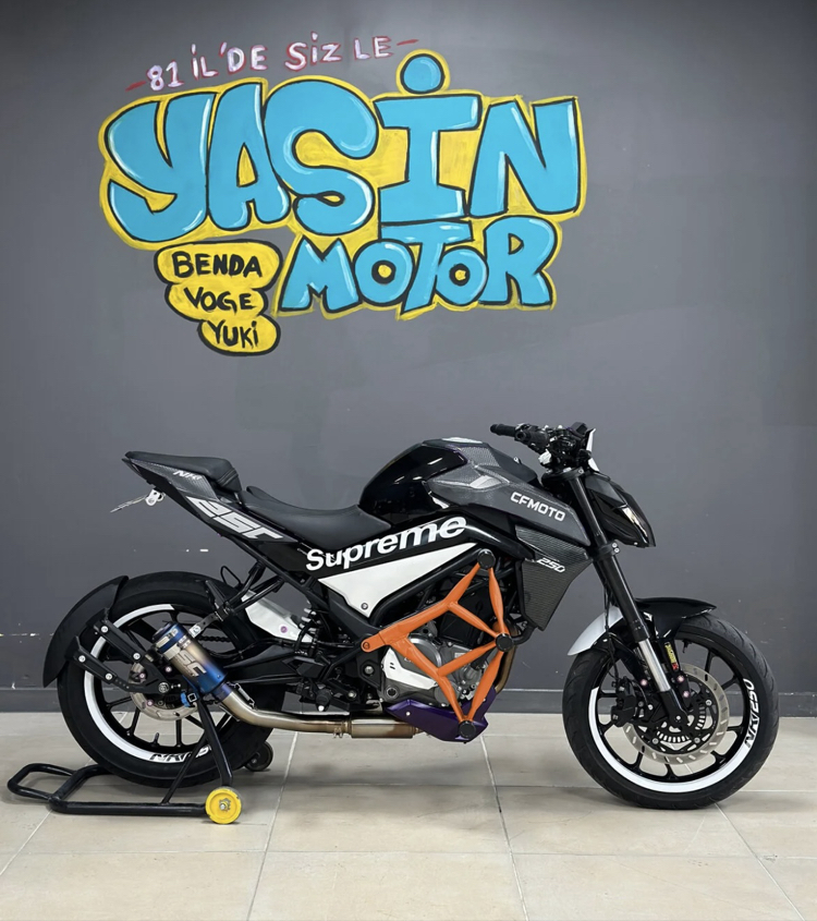 CF MOTO NK 250 ÖN KORUMA DEMİRİ 3 TAKOZLU 